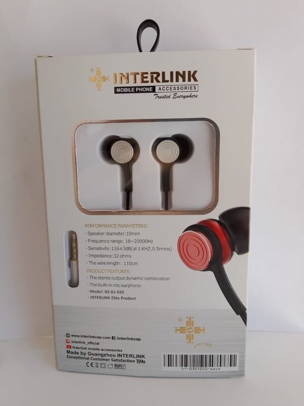 STERIO EARPHONES WAVE INTERLINK - Image 2