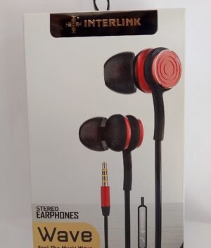 STERIO EARPHONES WAVE INTERLINK