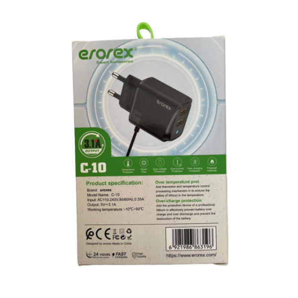Erorex Charger C-10 Type-C - Image 2